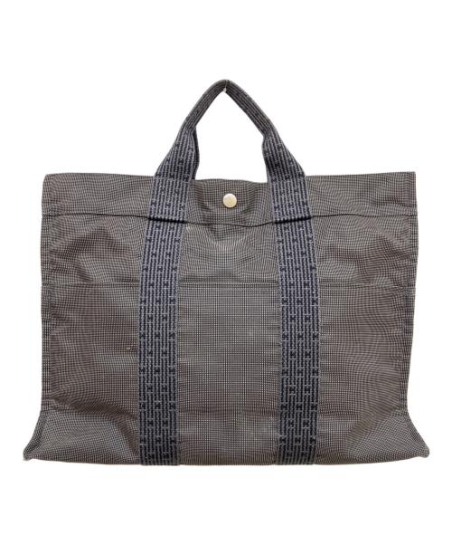 HERMES（エルメス）HERMES (エルメス) エールライン MMトートバッグ グレーの古着・服飾アイテム
