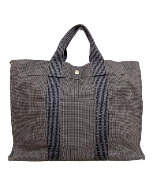 HERMES（エルメス）HERMES (エルメス) エールライン MMトートバッグ グレーの古着・服飾アイテム