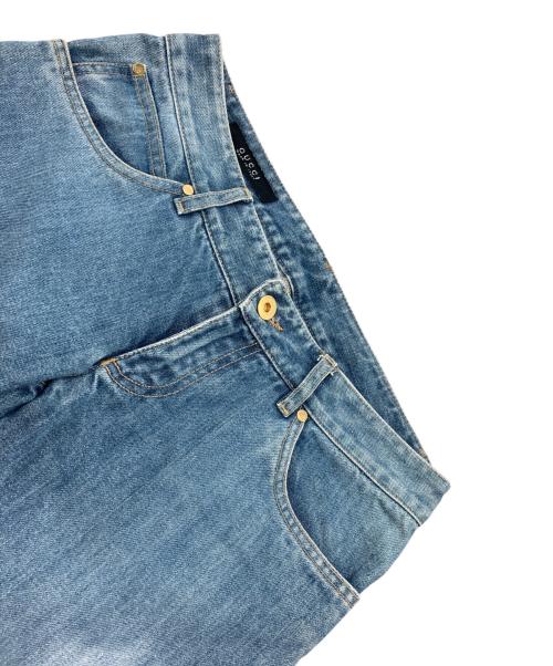 GUCCI（グッチ）GUCCI (グッチ) デニムパンツ インディゴ サイズ:Mの古着・服飾アイテム