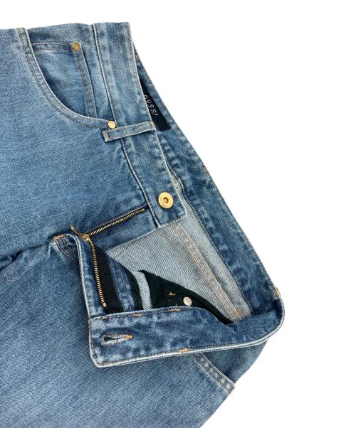GUCCI（グッチ）GUCCI (グッチ) デニムパンツ インディゴ サイズ:Mの古着・服飾アイテム