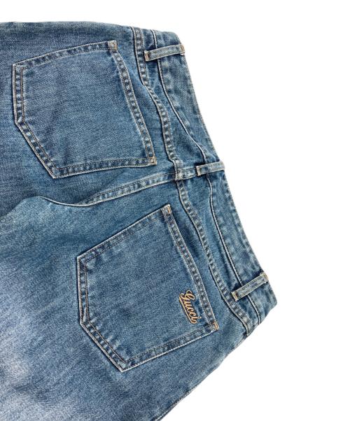 GUCCI（グッチ）GUCCI (グッチ) デニムパンツ インディゴ サイズ:Mの古着・服飾アイテム