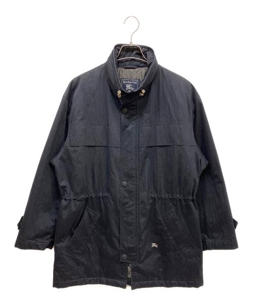 Burberry's（バーバリーズ）Burberry's (バーバリーズ) 中綿ハーフコート ネイビー サイズ:Sの古着・服飾アイテム