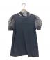 RED VALENTINO (レッドヴァレンティノ) チュール切替カットソー ブラック サイズ:SIZE S：5000円