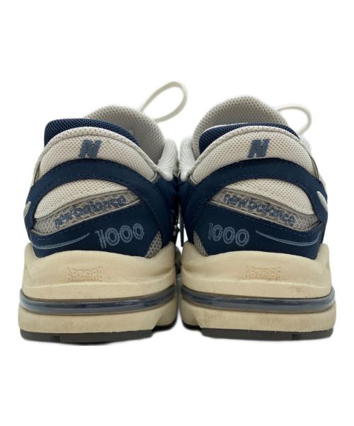 NEW BALANCE（ニューバランス）NEW BALANCE (ニューバランス) スニーカー ネイビー×ホワイト サイズ:23の古着・服飾アイテム