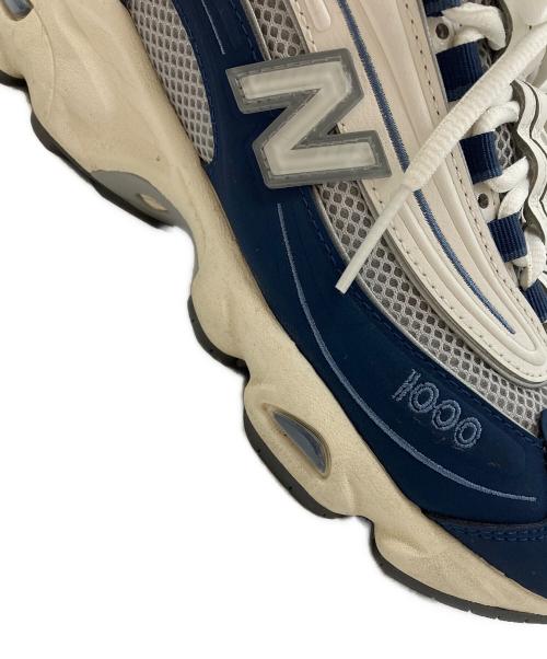 NEW BALANCE（ニューバランス）NEW BALANCE (ニューバランス) スニーカー ネイビー×ホワイト サイズ:23の古着・服飾アイテム