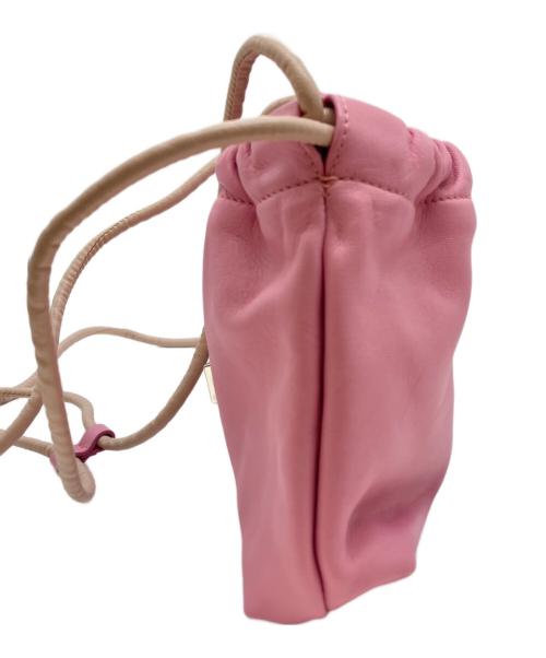 N°21（ヌメロヴェントゥーノ）N°21 (ヌメロヴェントゥーノ) ポシェットMINI EVA ピンクの古着・服飾アイテム