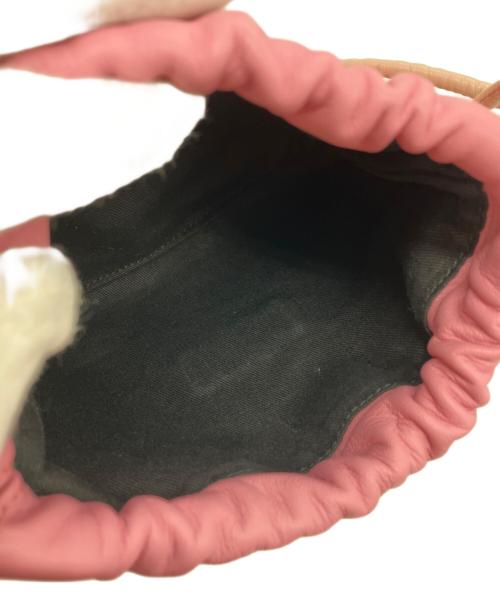 N°21（ヌメロヴェントゥーノ）N°21 (ヌメロヴェントゥーノ) ポシェットMINI EVA ピンクの古着・服飾アイテム