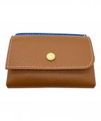 MOLINIモリニ）の古着「Mini Wallet」｜ブルー×キャメル