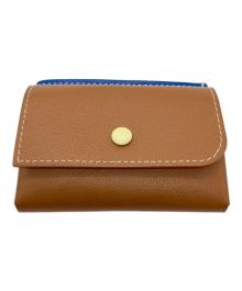 MOLINI（モリニ）の古着「Mini Wallet」｜ブルー×キャメル