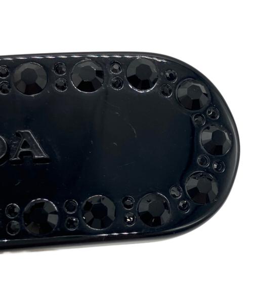 PRADA（プラダ）PRADA (プラダ) プレックスヘアクリップ ブラックの古着・服飾アイテム