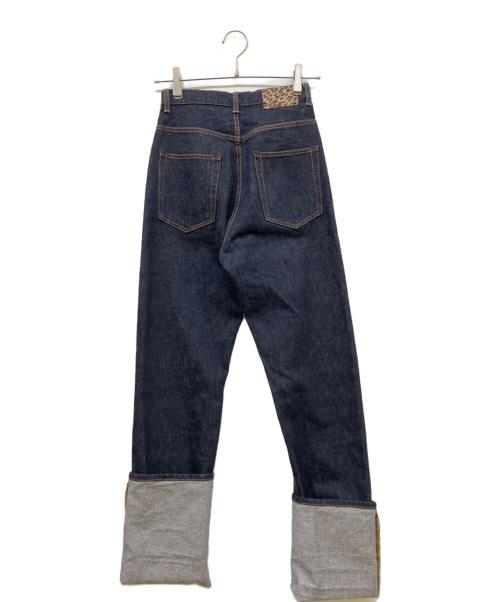 Whim Gazette（ウィムガゼット）Whim Gazette (ウィムガゼット) DENIM5ポケットストレートパンツ インディゴ サイズ:SIZE Sの古着・服飾アイテム