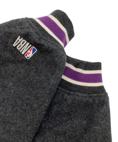 NBA（エヌビーエー）NBA (エヌビーエー) スタジャン グレー サイズ:Lの古着・服飾アイテム