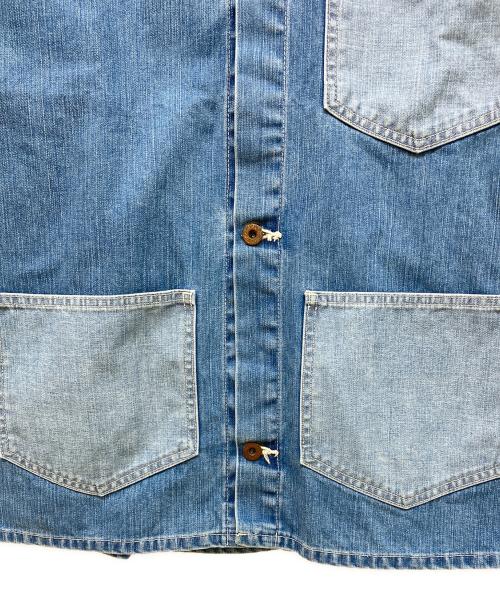 WESTOVERALLS（ウエストオーバーオールズ）WESTOVERALLS (ウエストオーバーオールズ) 40s ARMY COVERALL インディゴ サイズ:Sの古着・服飾アイテム