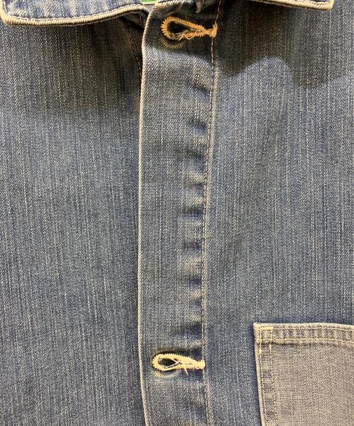 WESTOVERALLS（ウエストオーバーオールズ）WESTOVERALLS (ウエストオーバーオールズ) 40s ARMY COVERALL インディゴ サイズ:Sの古着・服飾アイテム