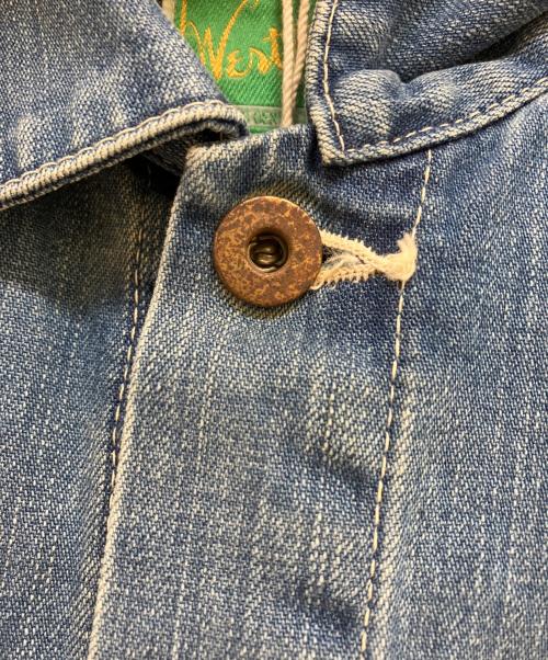 WESTOVERALLS（ウエストオーバーオールズ）WESTOVERALLS (ウエストオーバーオールズ) 40s ARMY COVERALL インディゴ サイズ:Sの古着・服飾アイテム