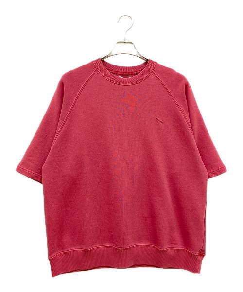 Saturdays NYC（サタデーズ ニューヨークシティ）Saturdays NYC (サタデーズ ニューヨークシティ) ハーフスリーブスウェット ピンク サイズ:SIZE M 未使用品の古着・服飾アイテム
