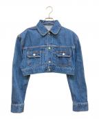 holidayホリデー）の古着「CROPPED DENIM JACKET」｜インディゴ