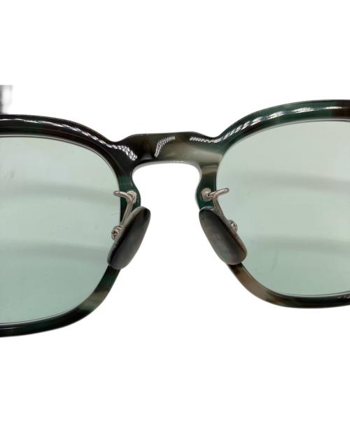 HURLEY（ハーレー）HURLEY (ハーレー) BOSTON CLUB (ボストンクラブ) サングラス グリーン×ブラック サイズ:48□21-148の古着・服飾アイテム