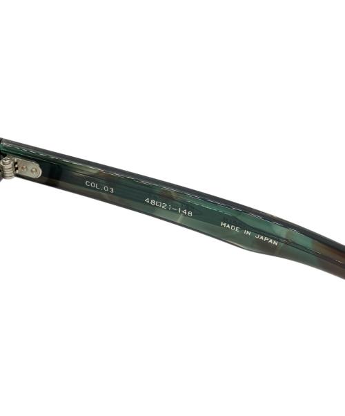 HURLEY（ハーレー）HURLEY (ハーレー) BOSTON CLUB (ボストンクラブ) サングラス グリーン×ブラック サイズ:48□21-148の古着・服飾アイテム