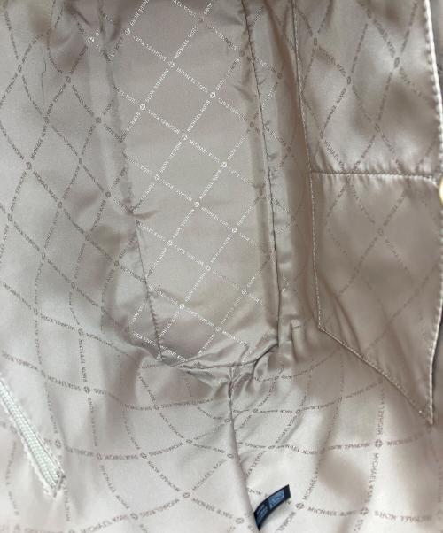 MICHAEL KORS（マイケル・コース）MICHAEL KORS (マイケル・コース) ジェットセット トラベル トートバック ホワイト×ブルーの古着・服飾アイテム
