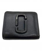 MARC JACOBSマークジェイコブス）の古着「スナップショット ディーティーエム ミニ コンパクト ウォレット」｜ブラック
