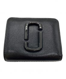 MARC JACOBS（マークジェイコブス）の古着「スナップショット ディーティーエム ミニ コンパクト ウォレット」｜ブラック