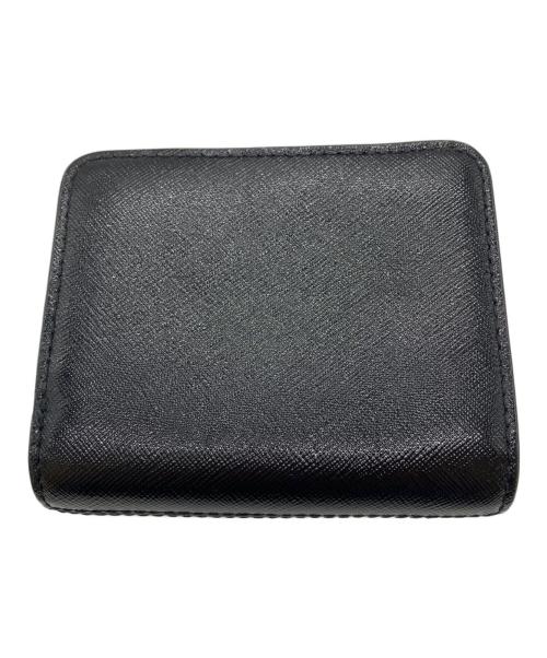 MARC JACOBS（マークジェイコブス）MARC JACOBS (マークジェイコブス) スナップショット ディーティーエム ミニ コンパクト ウォレット ブラックの古着・服飾アイテム