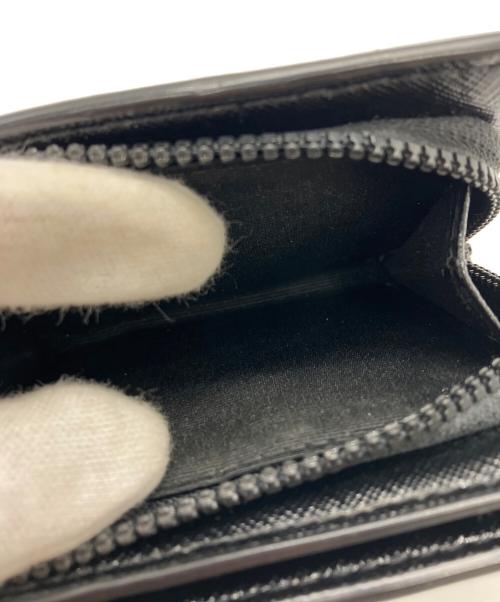 MARC JACOBS（マークジェイコブス）MARC JACOBS (マークジェイコブス) スナップショット ディーティーエム ミニ コンパクト ウォレット ブラックの古着・服飾アイテム