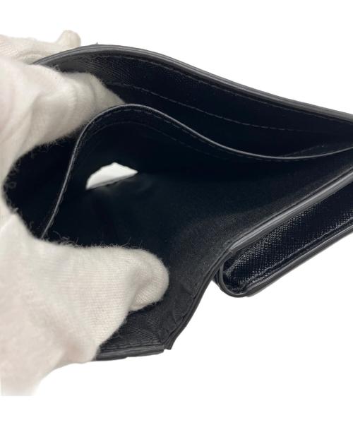 MARC JACOBS（マークジェイコブス）MARC JACOBS (マークジェイコブス) スナップショット ディーティーエム ミニ コンパクト ウォレット ブラックの古着・服飾アイテム