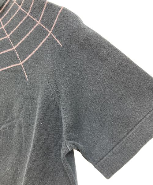 NEIGHBORHOOD（ネイバーフッド）NEIGHBORHOOD (ネイバーフッド) 00s archive spider web cotton knit ブラック サイズ:SIZEMの古着・服飾アイテム
