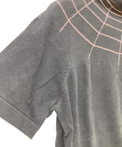 NEIGHBORHOOD（ネイバーフッド）NEIGHBORHOOD (ネイバーフッド) 00s archive spider web cotton knit ブラック サイズ:SIZEMの古着・服飾アイテム