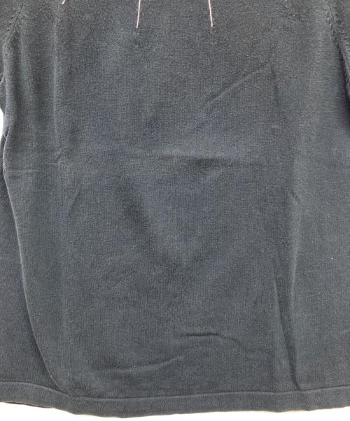 NEIGHBORHOOD（ネイバーフッド）NEIGHBORHOOD (ネイバーフッド) 00s archive spider web cotton knit ブラック サイズ:SIZEMの古着・服飾アイテム