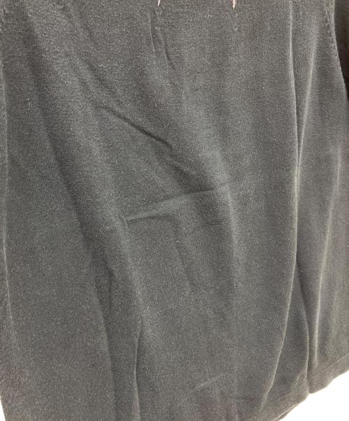 NEIGHBORHOOD（ネイバーフッド）NEIGHBORHOOD (ネイバーフッド) 00s archive spider web cotton knit ブラック サイズ:SIZEMの古着・服飾アイテム