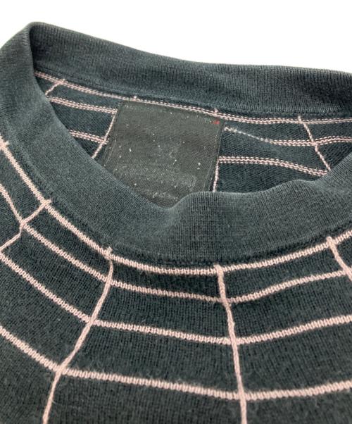 NEIGHBORHOOD（ネイバーフッド）NEIGHBORHOOD (ネイバーフッド) 00s archive spider web cotton knit ブラック サイズ:SIZEMの古着・服飾アイテム