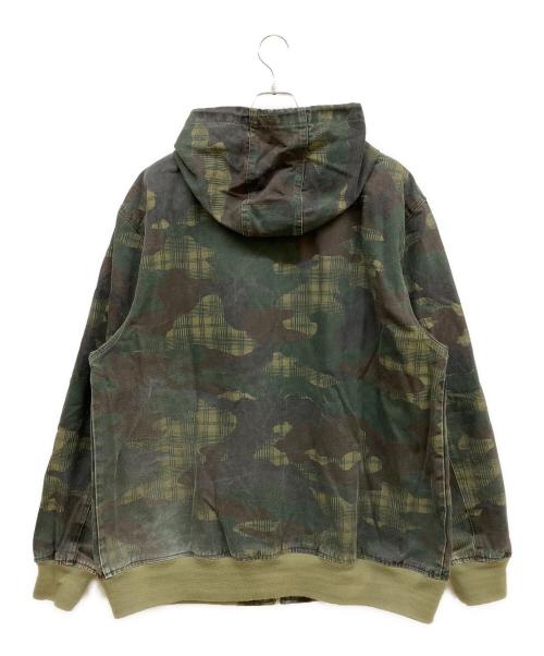 SWAGGER（スワッガー）SWAGGER (スワッガー) カモ柄ダックジャケット オリーブ サイズ:Freeの古着・服飾アイテム