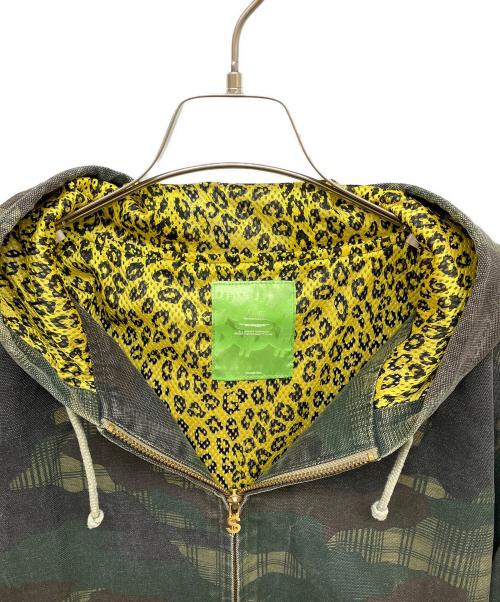 SWAGGER（スワッガー）SWAGGER (スワッガー) カモ柄ダックジャケット オリーブ サイズ:Freeの古着・服飾アイテム
