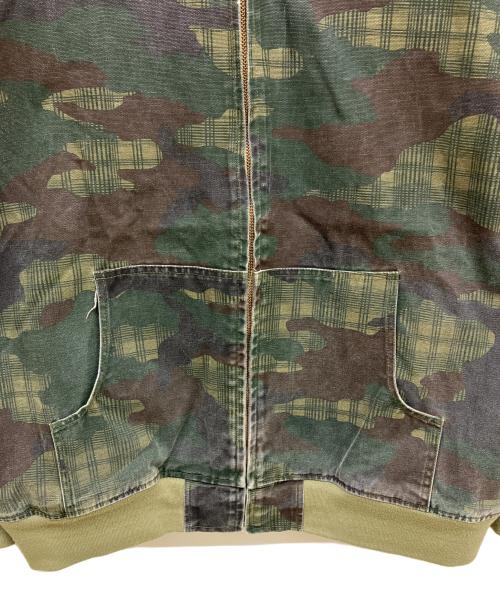 SWAGGER（スワッガー）SWAGGER (スワッガー) カモ柄ダックジャケット オリーブ サイズ:Freeの古着・服飾アイテム