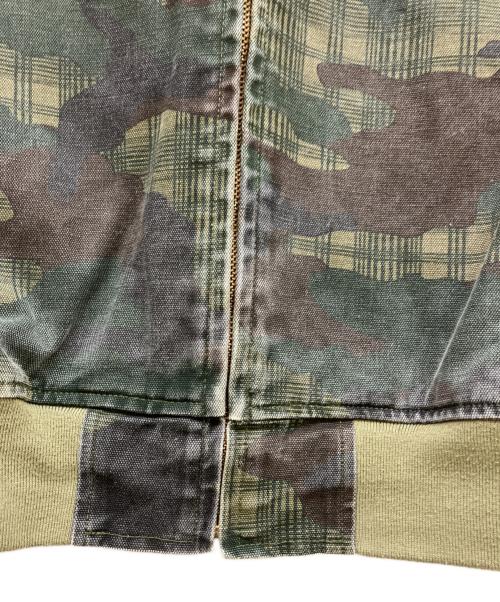 SWAGGER（スワッガー）SWAGGER (スワッガー) カモ柄ダックジャケット オリーブ サイズ:Freeの古着・服飾アイテム
