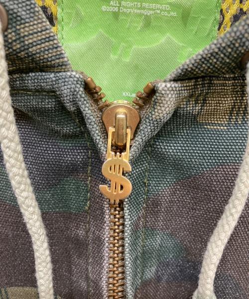 SWAGGER（スワッガー）SWAGGER (スワッガー) カモ柄ダックジャケット オリーブ サイズ:Freeの古着・服飾アイテム