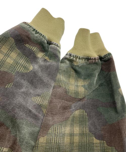 SWAGGER（スワッガー）SWAGGER (スワッガー) カモ柄ダックジャケット オリーブ サイズ:Freeの古着・服飾アイテム