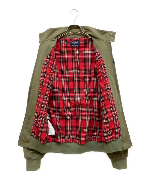 FRED PERRY（フレッドペリー）FRED PERRY (フレッドペリー) Harrington Jacket オリーブ サイズ:SIZE Sの古着・服飾アイテム
