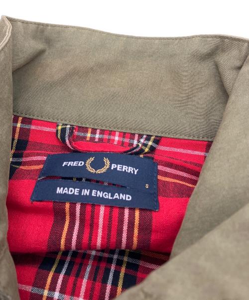 FRED PERRY（フレッドペリー）FRED PERRY (フレッドペリー) Harrington Jacket オリーブ サイズ:SIZE Sの古着・服飾アイテム