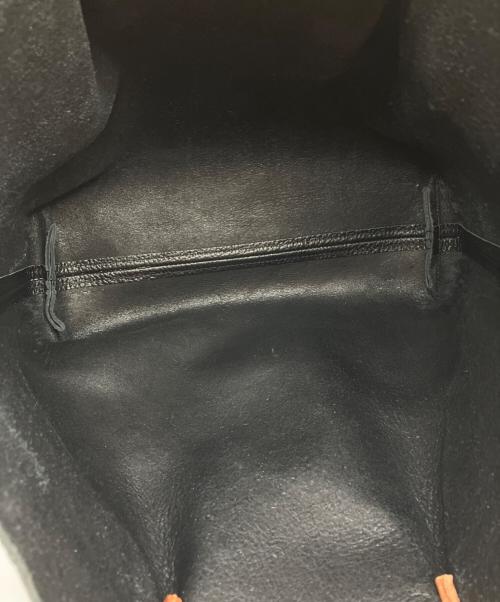 HENDER SCHEME（エンダースキーマ）HENDER SCHEME (エンダースキーマ) piano bag medium ブラウン×ブラックの古着・服飾アイテム