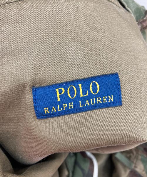 POLO RALPH LAUREN（ポロ・ラルフローレン）POLO RALPH LAUREN (ポロ・ラルフローレン) カモ柄ベイカーパンツ オリーブ×ブラウン サイズ:86ｃｍ（W34）の古着・服飾アイテム