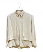 CULLNIクルニ）の古着「レイヤードシャツ」｜アイボリー