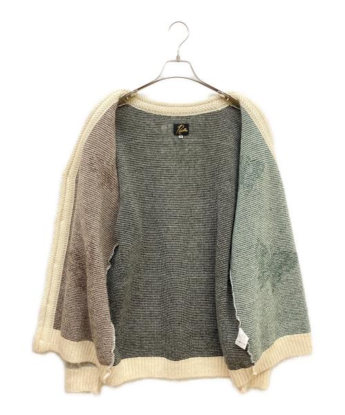 Needles（ニードルズ）Needles (ニードルズ) PAPILLON CARDIGAN グレー サイズ:Mの古着・服飾アイテム