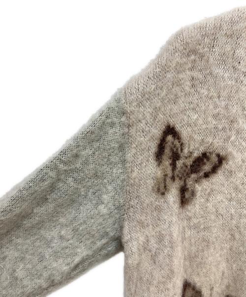 Needles（ニードルズ）Needles (ニードルズ) PAPILLON CARDIGAN グレー サイズ:Mの古着・服飾アイテム