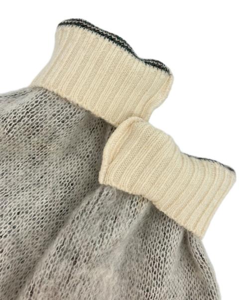 Needles（ニードルズ）Needles (ニードルズ) PAPILLON CARDIGAN グレー サイズ:Mの古着・服飾アイテム
