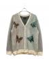 Needles（ニードルズ）の古着「PAPILLON CARDIGAN」｜グレー