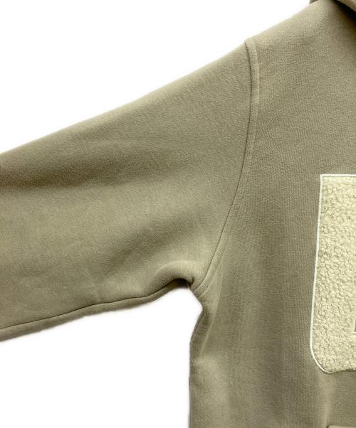 UGG（アグ）UGG (アグ) fluff Logo Hoodie ライトグリーン サイズ:Lの古着・服飾アイテム